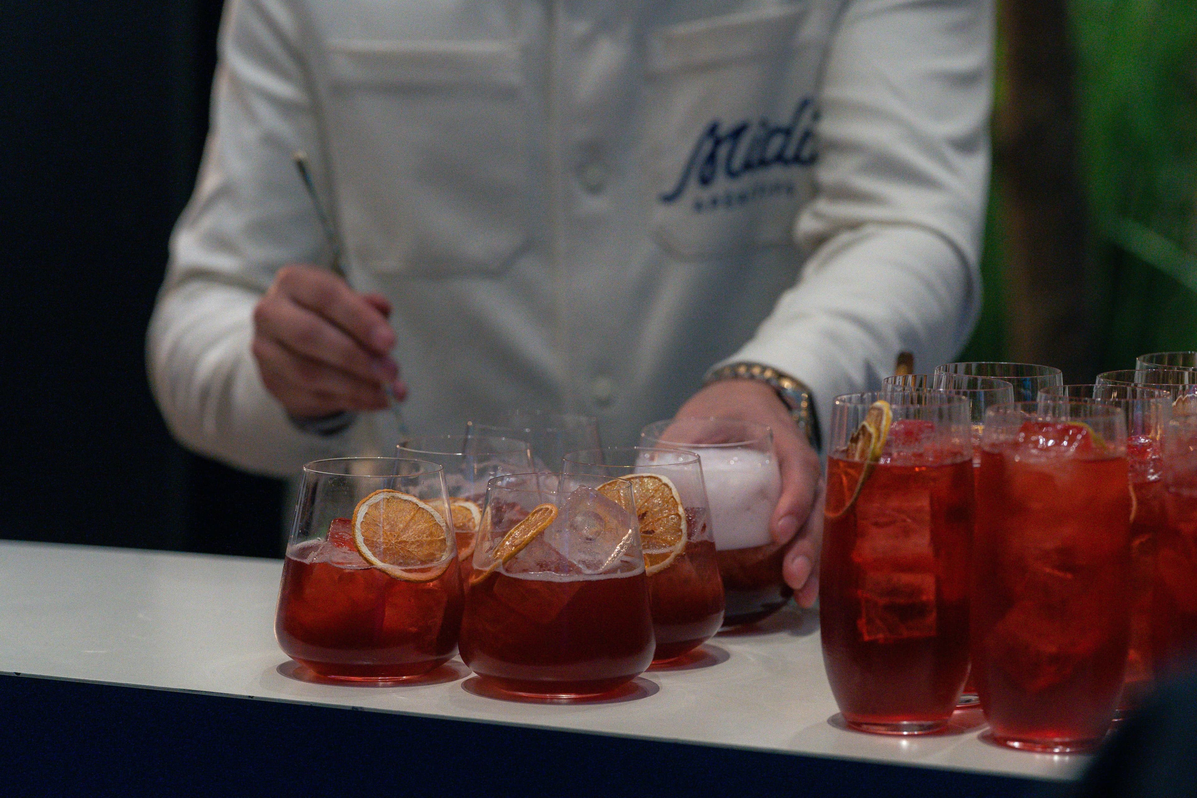 Cocktails met Midi Apérifs - event catering receptie