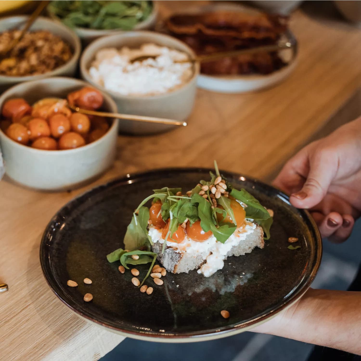 Uitgebreid brunchbuffet door Heat Catering